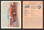 AHRA Official Drag Champs 1971 Fleer Canada Trading Cards You Pick Singles #1-63 26   Dick Landy's                                     1970 Challenger Super Stock (creased)  - TvMovieCards.com