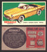 1961 Topps Sports Cars (Gray Back) Vintage Trading Cards #1-#66 You Pick Singles #27   Renault Caravelle  - TvMovieCards.com