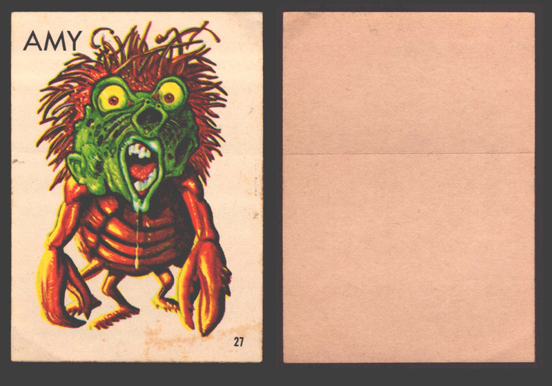 1965 Ugly Stickers Topps Trading Card You Pick Singles #1-44 with Variants