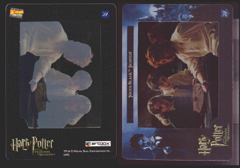 Harry Potter Prisoner of Azkaban Filmcardz 1-72 You Pick Single Cards Artbox 200