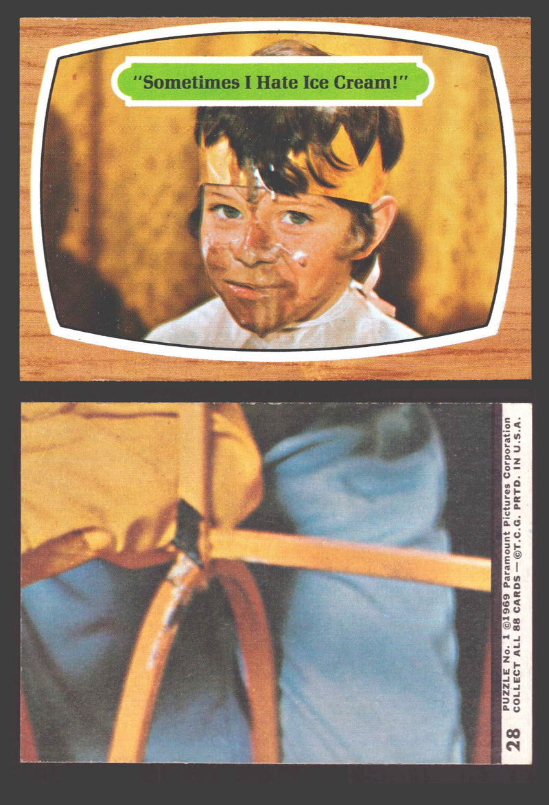 1971 The Brady Bunch Topps Vintage Trading Card You Pick Singles #1-#88