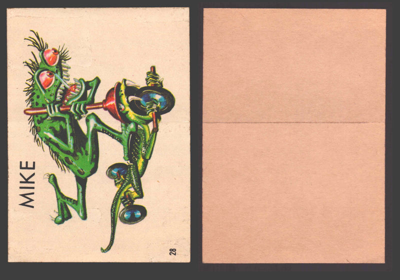 1965 Ugly Stickers Topps Trading Card You Pick Singles #1-44 with Variants