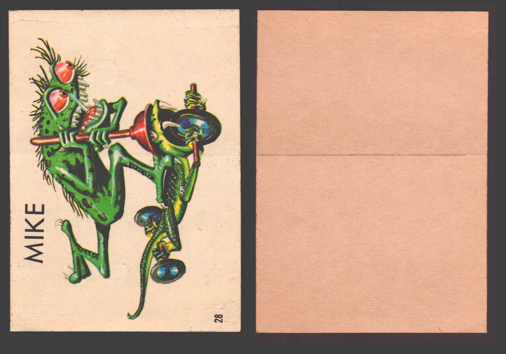 1965 Ugly Stickers Topps Trading Card You Pick Singles #1-44 with Variants