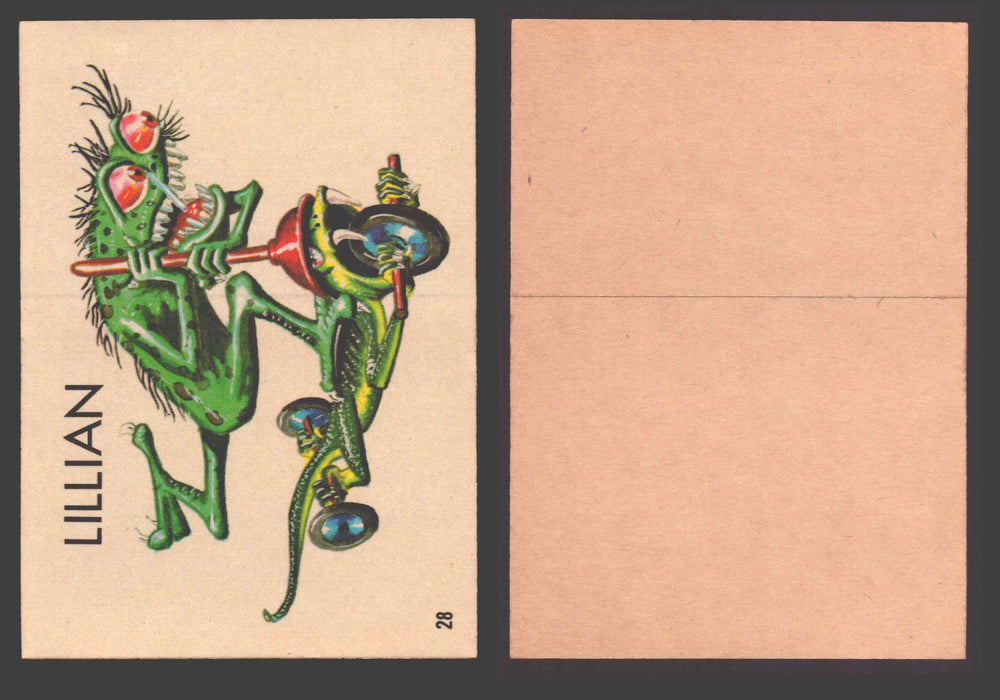 1965 Ugly Stickers Topps Trading Card You Pick Singles #1-44 with Variants