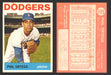 1964 Topps Baseball Trading Card You Pick Singles #200-#299 VG/EX #	291 Phil Ortega - Los Angeles Dodgers  - TvMovieCards.com