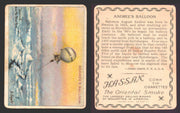 1910 T30 Hassan Tobacco Cigarettes Arctic Scenes Vintage Trading Cards Singles #2 Andrees Ballon  - TvMovieCards.com