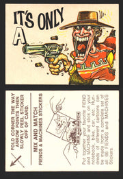 1970 Fiends and Machines Stickers Trading Card You Pick Singles #1-66 Donruss 2	Its Only A  - TvMovieCards.com