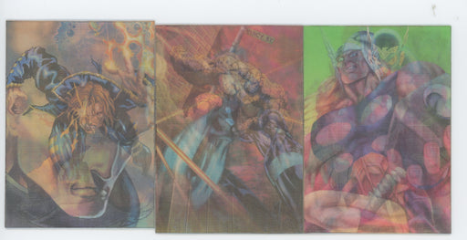 Marvel Ultra Onslaught Mirage Chase Card Set 3 Cards Fleer Skybox 1996   - TvMovieCards.com
