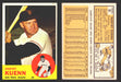 1963 Topps Baseball Trading Card You Pick Singles #1-#99 VG/EX #	30 Harvey Kuenn - San Francisco Giants  - TvMovieCards.com