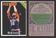 1975-76 Topps Basketball Trading Card You Pick Singles #1-#310 VG/EX #	30 Bob Lanier - Detroit Pistons  - TvMovieCards.com