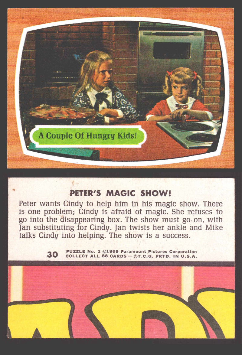 1971 The Brady Bunch Topps Vintage Trading Card You Pick Singles #1-#88