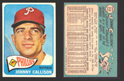 1965 Topps Baseball Trading Card You Pick Singles #300-#399 VG/EX   - TvMovieCards.com