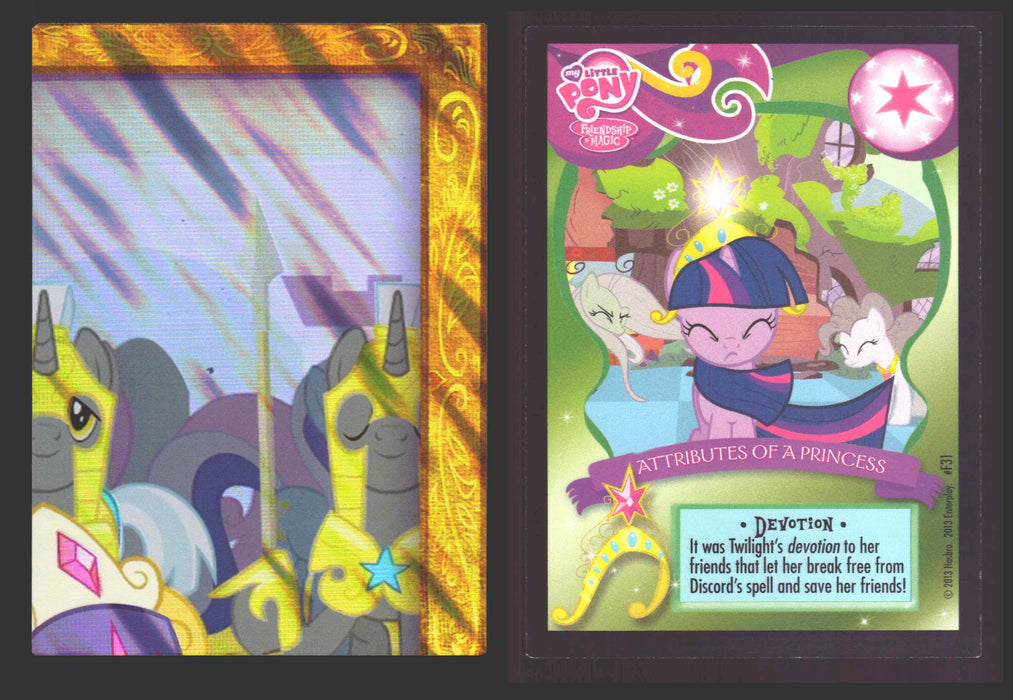 My Little Pony Card Series 2 Princess Twilight Foil Puzzle Singles #F29-F34 F31  - TvMovieCards.com
