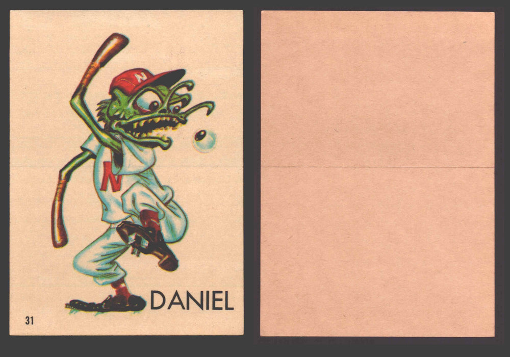 1965 Ugly Stickers Topps Trading Card You Pick Singles #1-44 with Variants