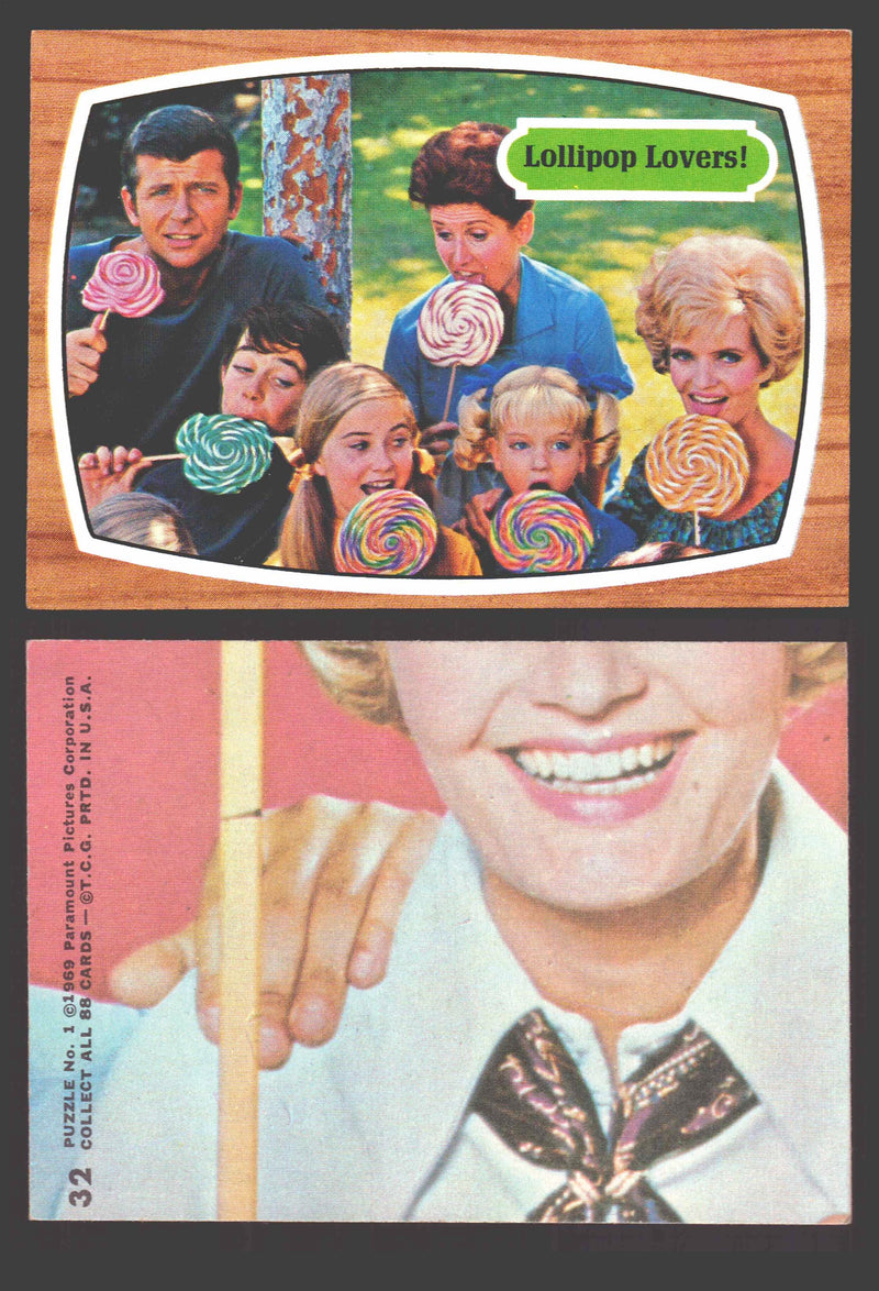 1971 The Brady Bunch Topps Vintage Trading Card You Pick Singles #1-#88