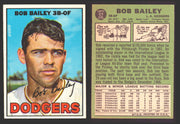 1967 Topps Baseball Trading Card You Pick Singles #1-#99 VG/EX #	32 Bob Bailey - Los Angeles Dodgers  - TvMovieCards.com