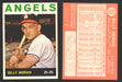 1964 Topps Baseball Trading Card You Pick Singles #300-#587 G/VG/EX #	333 Billy Moran - Los Angeles Angels  - TvMovieCards.com