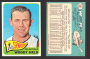 1965 Topps Baseball Trading Card You Pick Singles #300-#399 VG/EX #	336 Woodie Held - Washington Senators  - TvMovieCards.com
