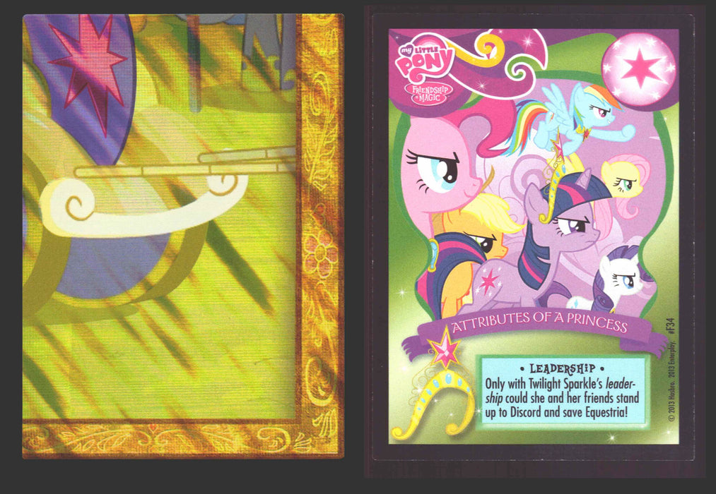 My Little Pony Card Series 2 Princess Twilight Foil Puzzle Singles #F29-F34 F34  - TvMovieCards.com