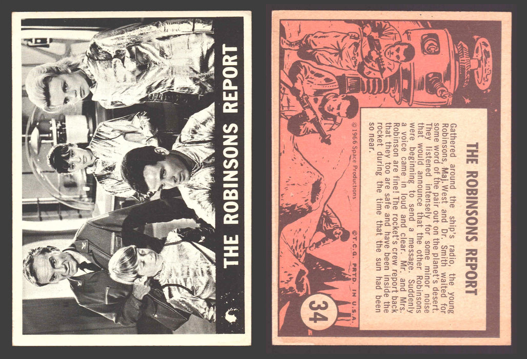 1966 Lost In Space Topps Vintage Trading Card #1-55 You Pick Singles