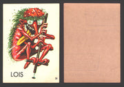 1968 Ugly Name Stickers OPC/Fasson Trading Card You Pick Singles #1-44 Variants #34 Lois - TvMovieCards.com