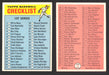 1966 Topps Baseball Trading Card You Pick Singles #1-#99 VG/EX #	34 Checklist 1-88  - TvMovieCards.com