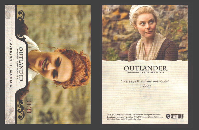 2020 Outlander Season 4 Red Foil Parallel Base Card You Pick Singles XX/50