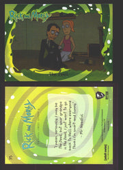 Rick and Morty Season 1 Base Foil Parallel Trading Card You Pick Singles #1-45 #	35  - TvMovieCards.com