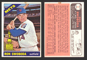 1966 Topps Baseball Trading Card You Pick Singles #1-#99 VG/EX #	35 Ron Swoboda - New York Mets  - TvMovieCards.com