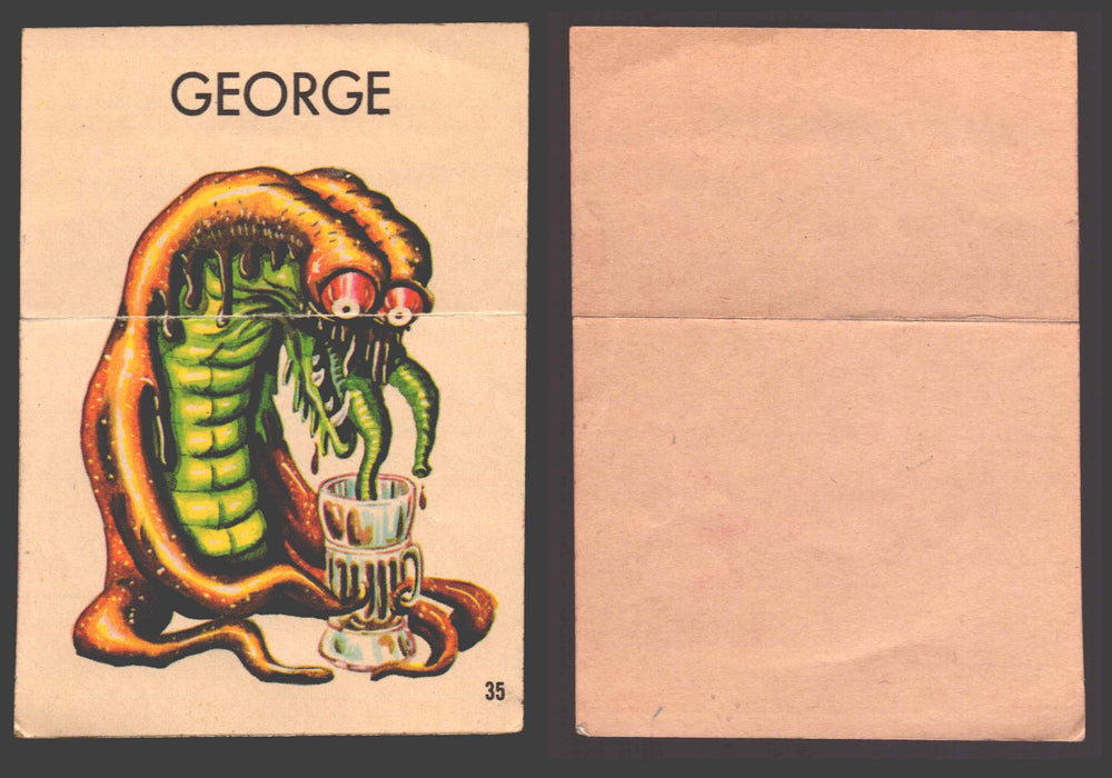 1965 Ugly Stickers Topps Trading Card You Pick Singles #1-44 with Variants