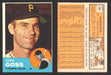 1963 Topps Baseball Trading Card You Pick Singles #300-#399 VG/EX #	364 Howie Goss - Pittsburgh Pirates  - TvMovieCards.com