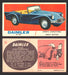 1961 Topps Sports Cars (White Back) Vintage Trading Cards #1-#66 You Pick Singles #36   Daimler SP 250  - TvMovieCards.com