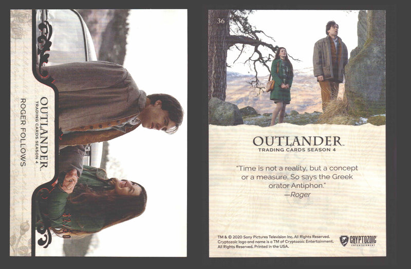 2020 Outlander Season 4 Red Foil Parallel Base Card You Pick Singles XX/50