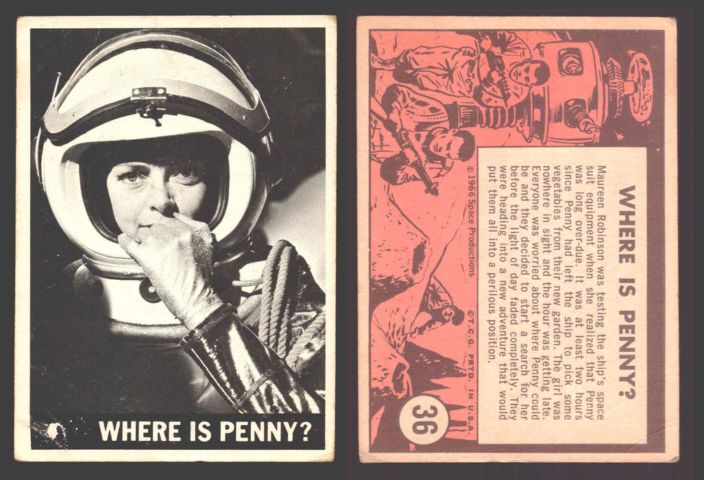 1966 Lost In Space Topps Vintage Trading Card #1-55 You Pick Singles