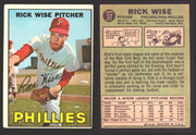 1967 Topps Baseball Trading Card You Pick Singles #1-#99 VG/EX #	37 Rick Wise - Philadelphia Phillies  - TvMovieCards.com