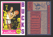 1974-75 Topps Basketball Trading Card You Pick Singles #1-#99 VG/EX #	37 Jon McGlocklin - Milwaukee Bucks  - TvMovieCards.com