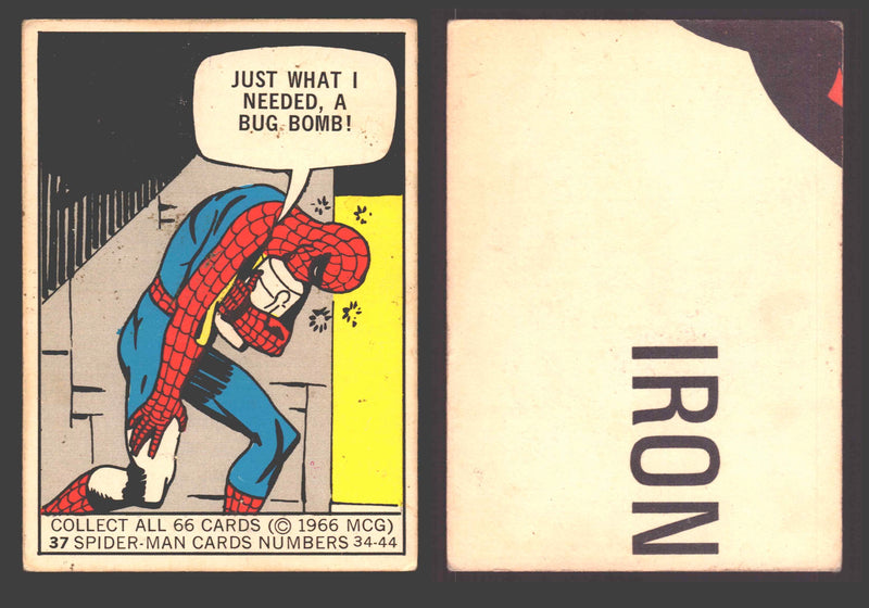 1966 Marvel Super Heroes Donruss Vintage Trading Cards You Pick Singles #1-66 #37 - TvMovieCards.com