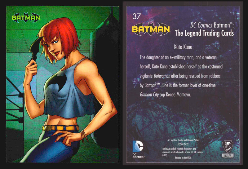 DC Comics Batman The Legend Parallel HoloFoil Base Trading Card Singles #1-63