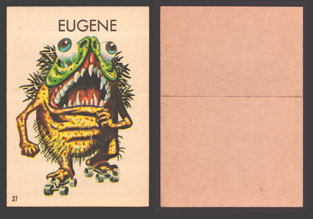 1965 Ugly Stickers Topps Trading Card You Pick Singles #1-44 with Variants