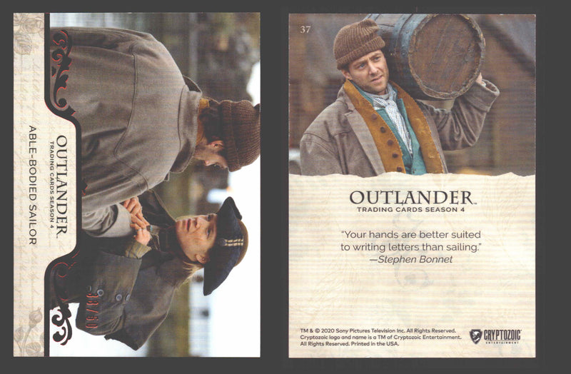 2020 Outlander Season 4 Red Foil Parallel Base Card You Pick Singles XX/50