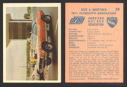 AHRA Official Drag Champs 1971 Fleer Canada Trading Cards You Pick Singles #1-63 38   Sox & Martin's  - TvMovieCards.com
