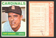 1964 Topps Baseball Trading Card You Pick Singles #300-#587 G/VG/EX #	385 Curt Simmons - St. Louis Cardinals  - TvMovieCards.com