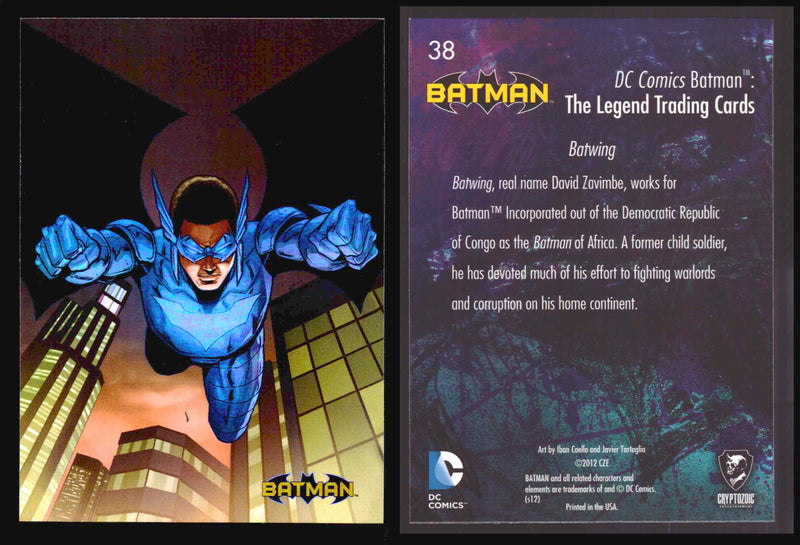 DC Comics Batman The Legend Parallel HoloFoil Base Trading Card Singles #1-63