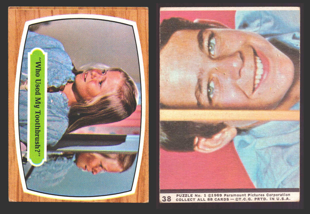 1971 The Brady Bunch Topps Vintage Trading Card You Pick Singles #1-#88 #	38 Who Used My Toothbrush?  - TvMovieCards.com