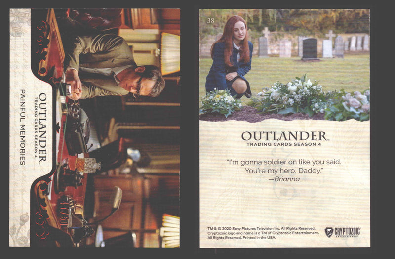 2020 Outlander Season 4 Red Foil Parallel Base Card You Pick Singles XX/50