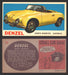 1961 Topps Sports Cars (Gray Back) Vintage Trading Cards #1-#66 You Pick Singles #38   Denzel  - TvMovieCards.com