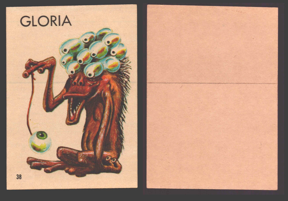 1965 Ugly Stickers Topps Trading Card You Pick Singles #1-44 with Variants