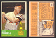 1963 Topps Baseball Trading Card You Pick Singles #300-#399 VG/EX #	398 Boog Powell - Baltimore Orioles  - TvMovieCards.com