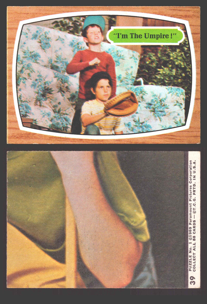 1971 The Brady Bunch Topps Vintage Trading Card You Pick Singles #1-#88