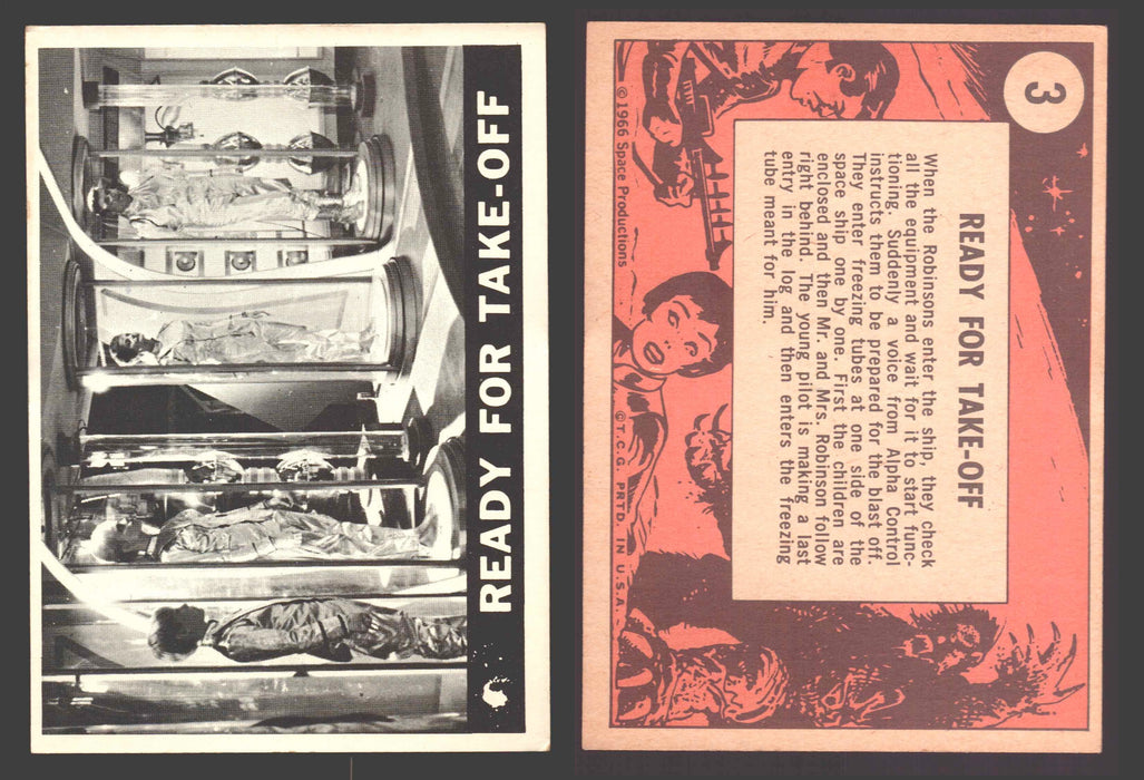 1966 Lost In Space Topps Vintage Trading Card #1-55 You Pick Singles